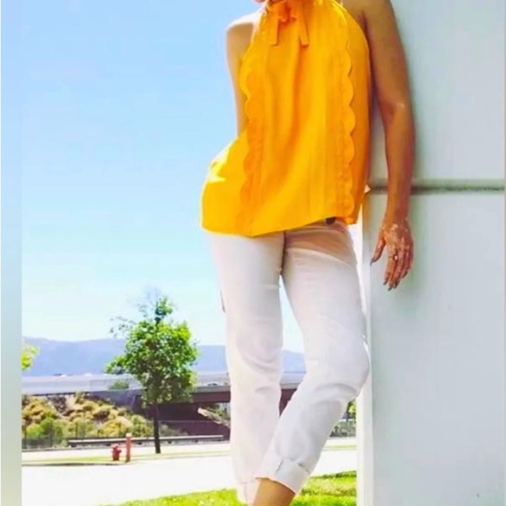 NWT Victoria Beckham for Target Ruffled Top